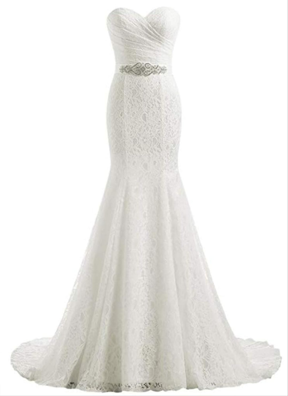 Women's Lace Mermaid Bridal Wedding Dresses