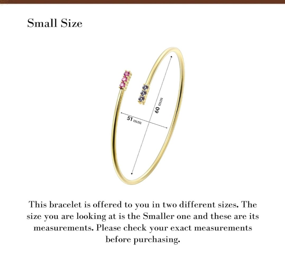 14K Yellow/White Gold Plated Silver Bracelet With Moissanite/Lab Grown Diamond/Lab Grown Pink Sapphire & Alexandrite, Bracelet For Women, Gift For Her Comes With Gift Box