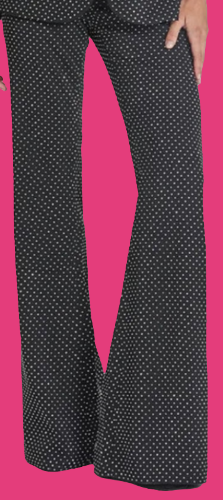 Single Breasted Blazer Rhinestone Decor Two Piece Pants Set COCOMONEY