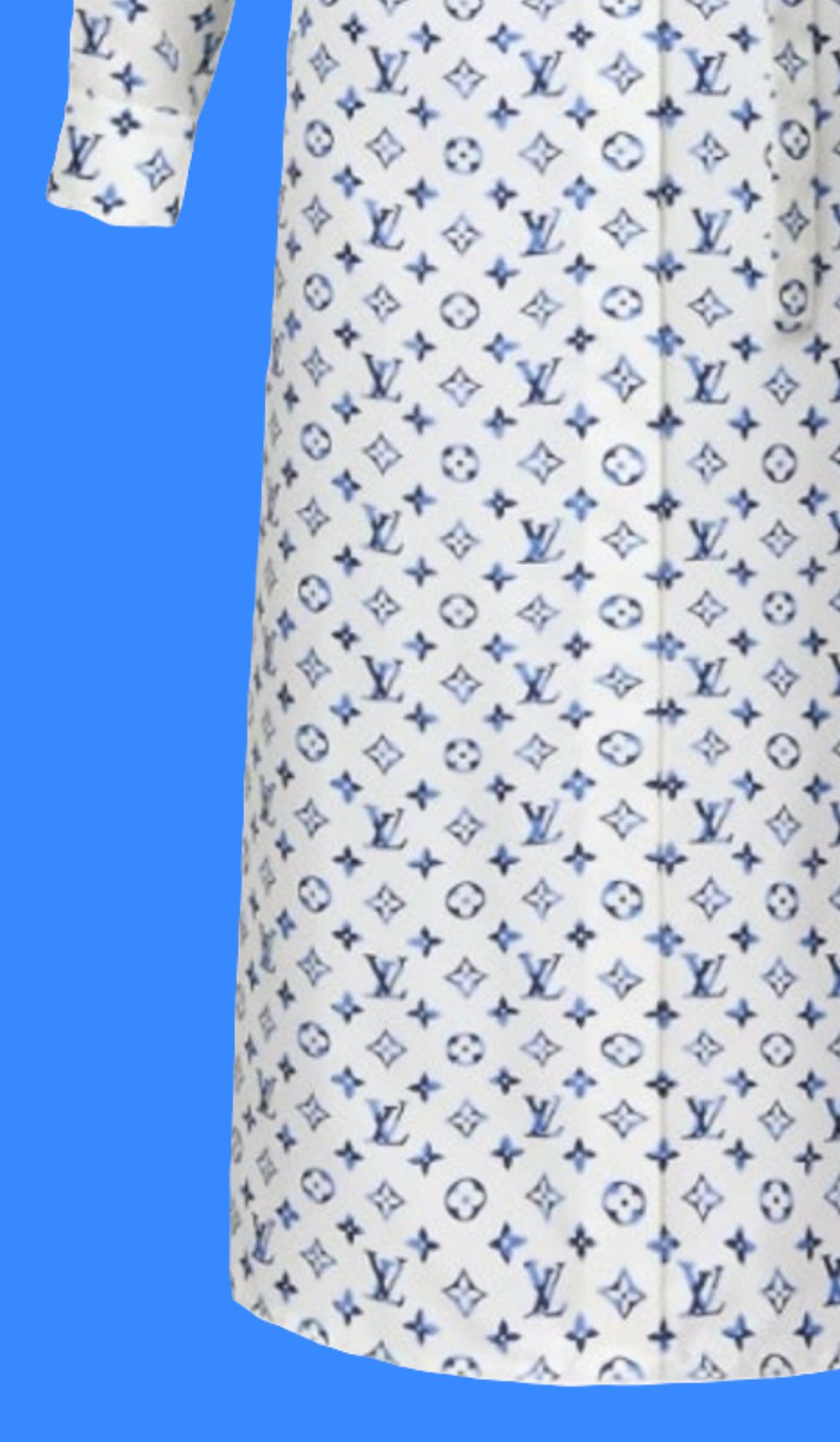 Louis Vuitton Monogram Shirt Dress