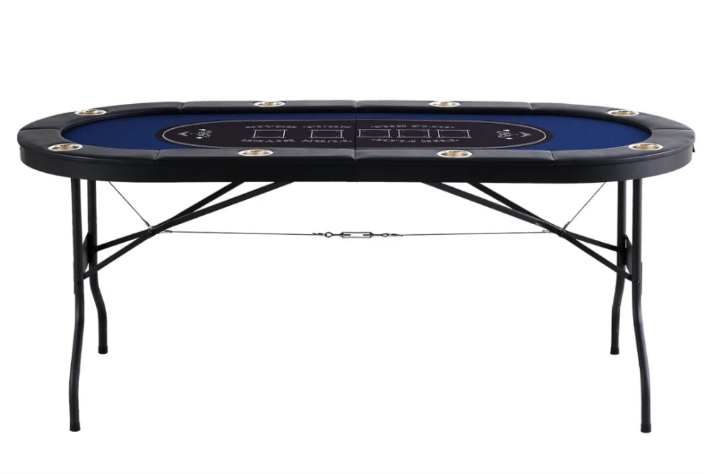 8 Player Foldable Poker Table for a night of fun