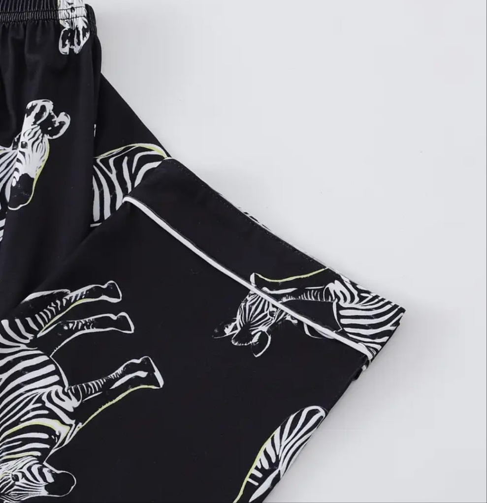 COCOMONEY ZEBRA OR LEOPARD PAGAMA SETS 2 and 3 PIECES