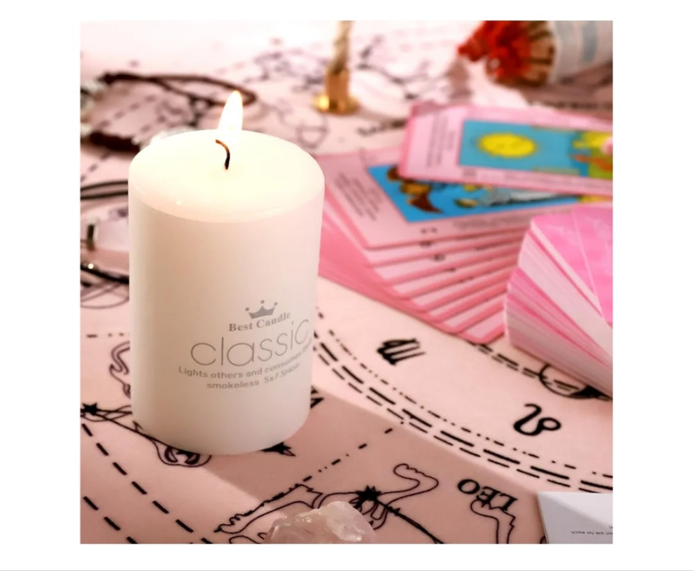Tarot Cards Set with Meanings on Them-Beginner Tarot Deck Set-Tarot Spread Cloth,Velvet Pouches-Tarot Cards for Beginners Crystal-Rope Satya Incense