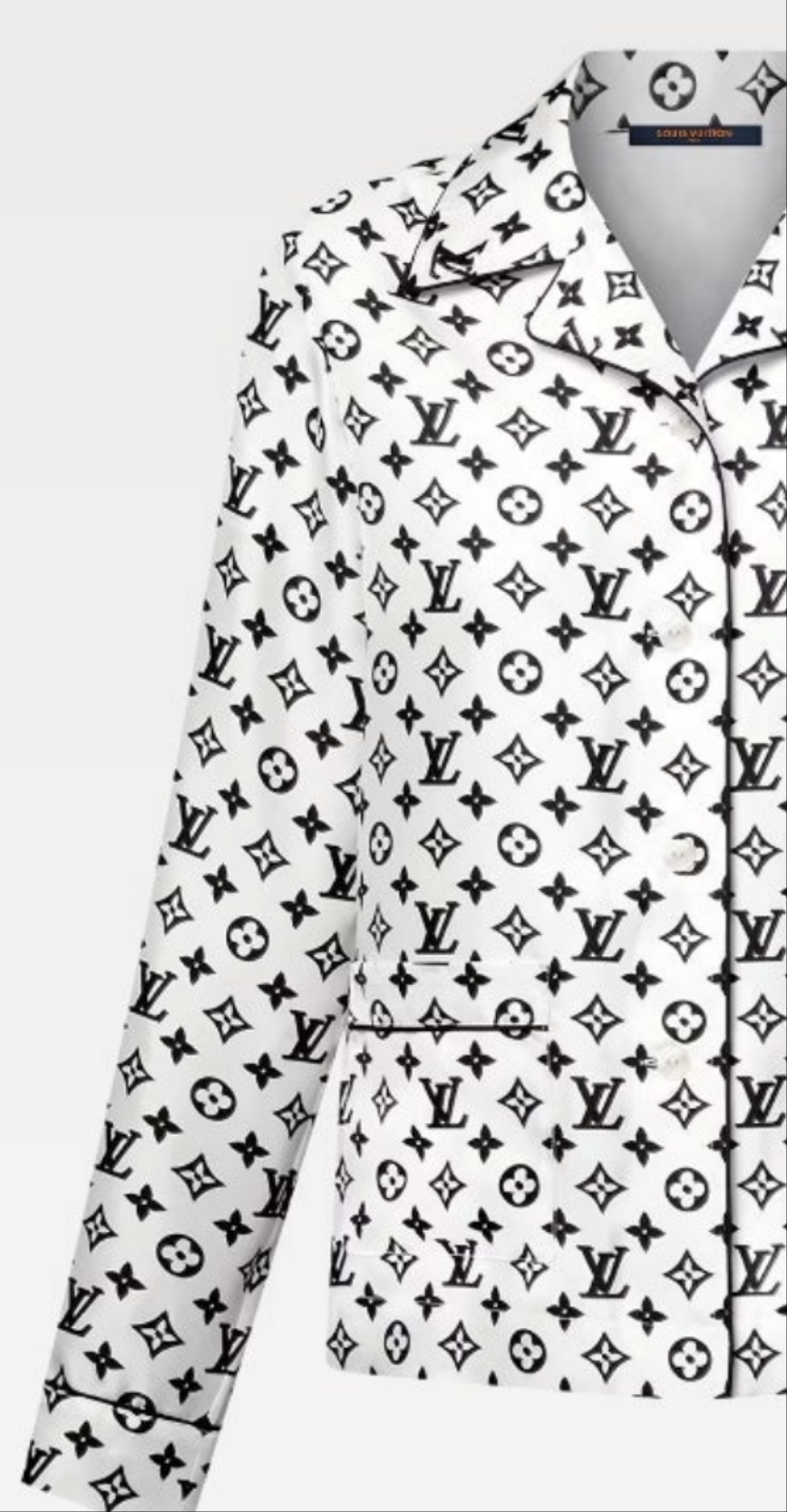 Louis Vuitton Monogram Pajama Shirt