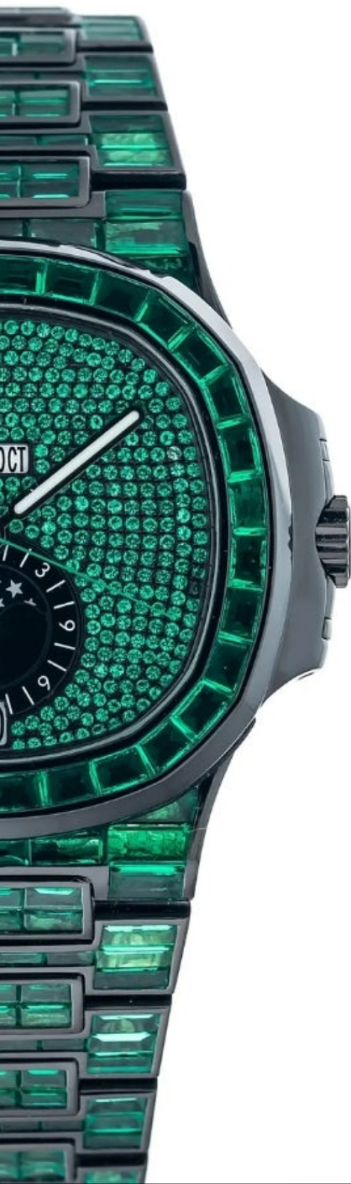 Patek Philippe Nautilus 5726/1A 40MM Green Gemstone Dial With Green Gemstone watch