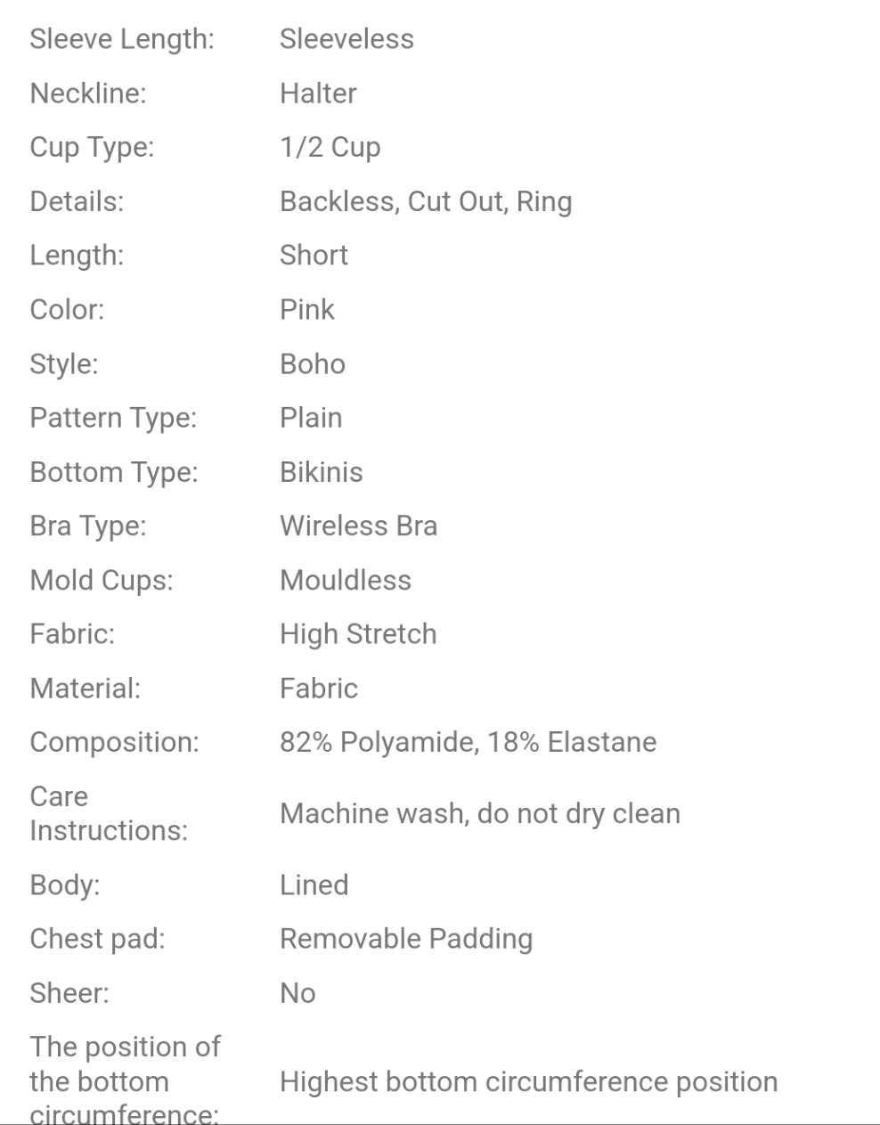 1pc Women Elegant Retro Solid Lotus Root Pink Starfish Decor Halter Open Back Soft Cup One-Piece Swimsuit COCOMONEY Clothes Vacation Outfits Woman Summer Outfits For Women Swim Suits For Women Bathing Suits For Women Bodysuits For Women Beach Outfits
