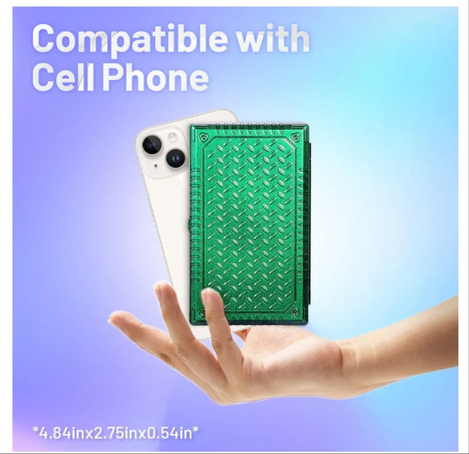 Digital Pocket Scale, 500g by 0.01g, Precision Gram Scale with Tare Scale Feature, 6 Units, Small Ounce Scale for Jewelry, Powder, Coins, Herb, Mini Scale with Battery