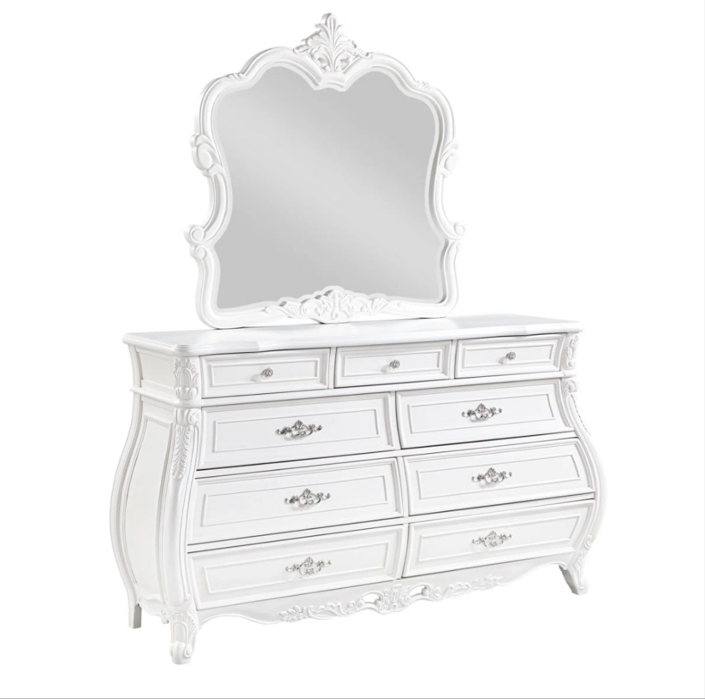 Luxury 5PC Bedroom Set White
