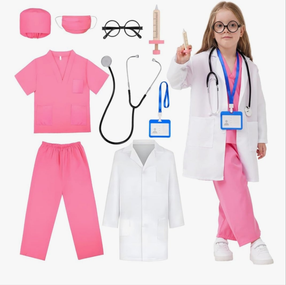 Kids Halloween costume includes everything as seen in photo choose by number below