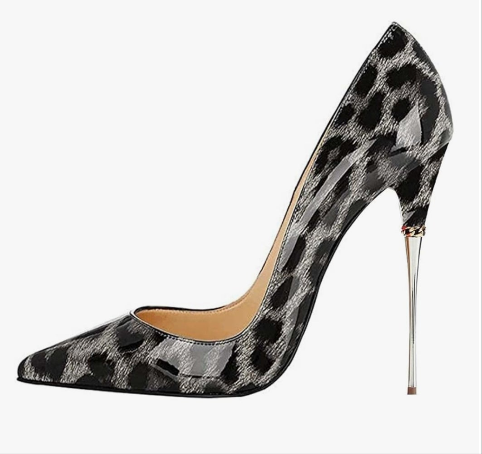 Sexy Slip On Pumps Stiletto Heels Pointy Toe Chic Party Evening Dress