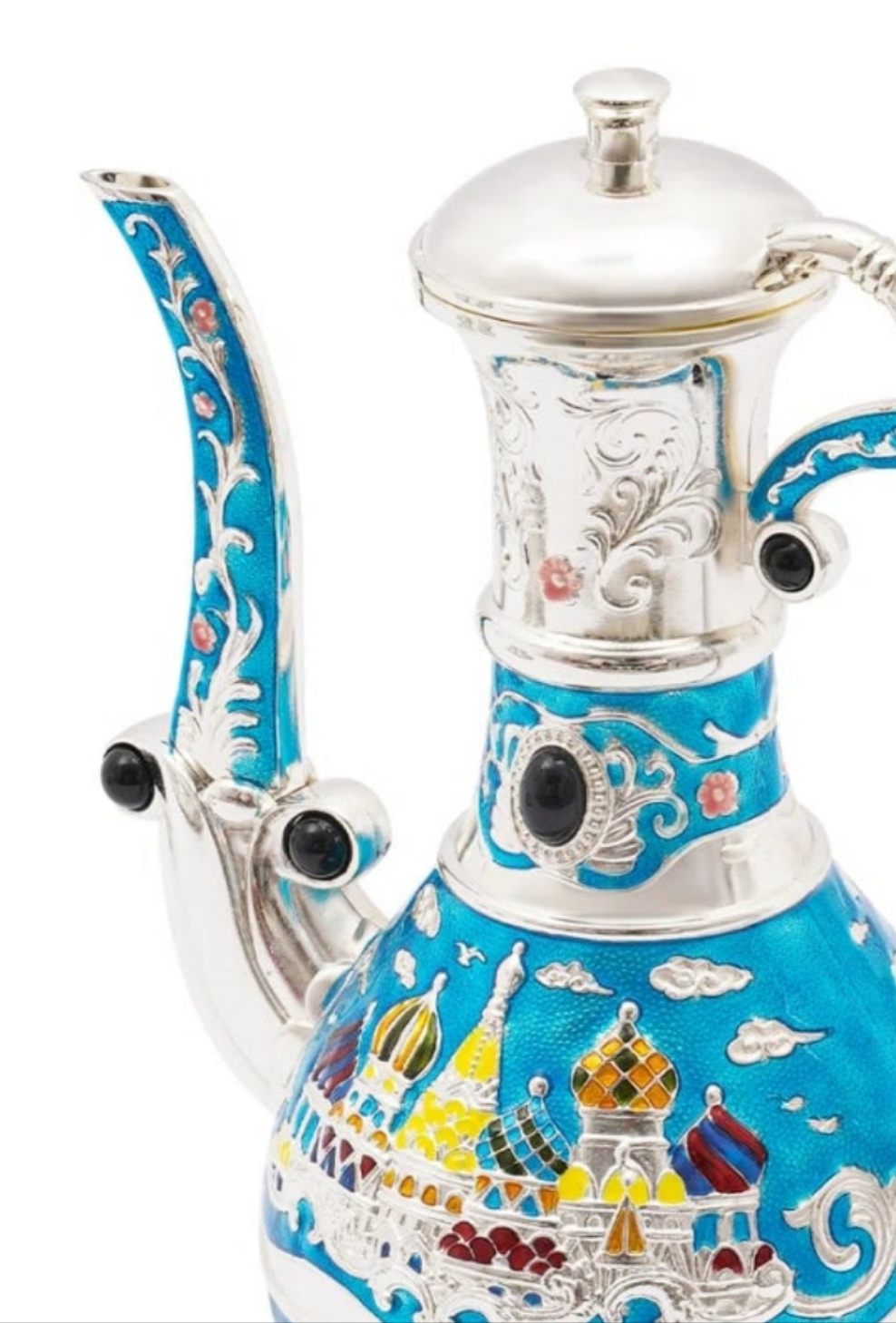 Foreign Tea Set Gecenia Castle Patterned Tea Set & Wine Set cute π