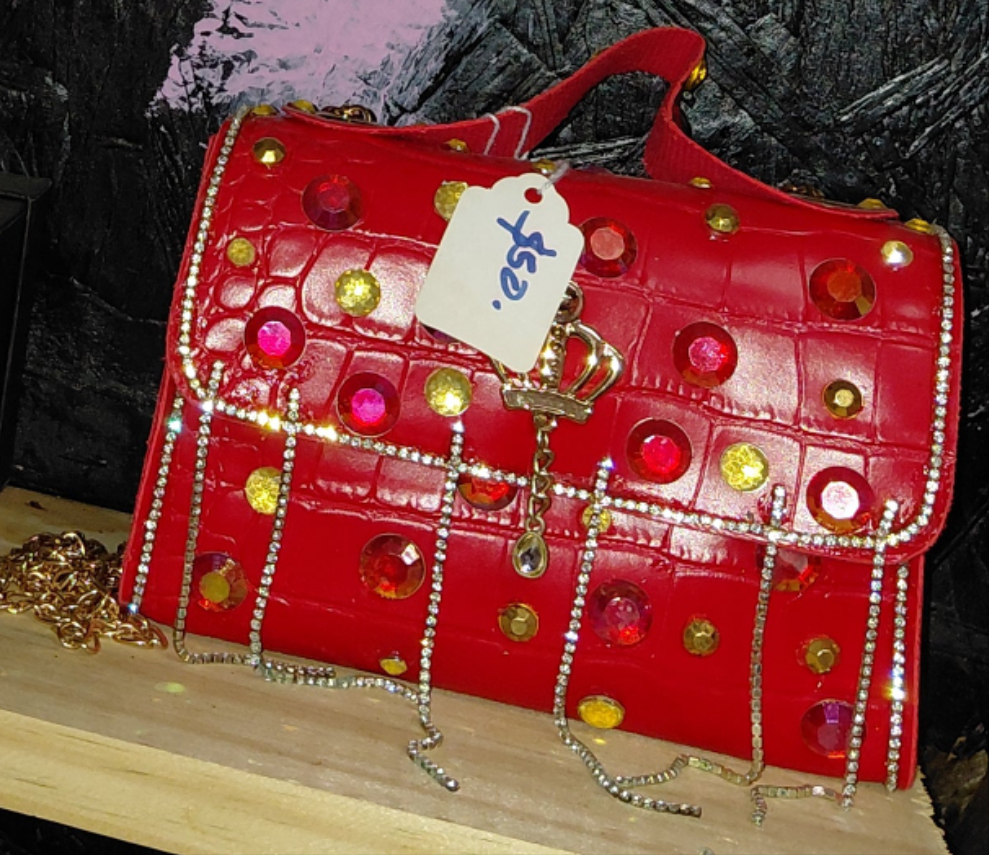 Custom mini Handbag COCOMONEY 1 of 1 only 1 size*7×5in pu