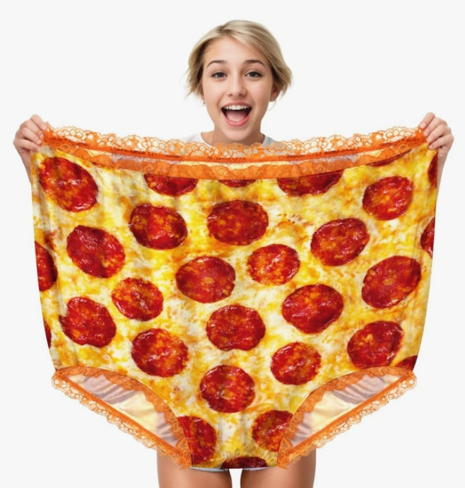 Big Undies Gag Gift Funny Big Underwear Mama Undies Plus Size Granny Panties White Elephant Joke Gift for Women Men