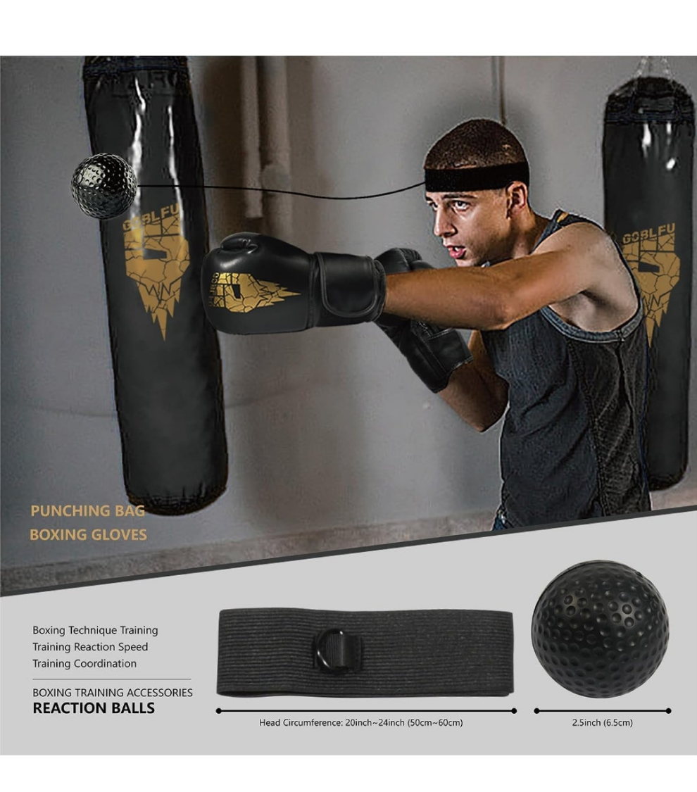 Hanging Punching Bag for Adults, 4ft PU Heavy Unfilled Boxing Bag Set with 10OZ Boxing Gloves for Kickboxing Boxing Karate Home Gym