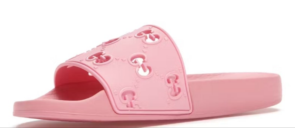 Gucci Slide Pink Rubber (Women's)