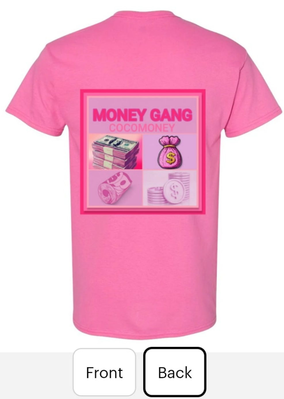 Money Gang Pink Merch Collection