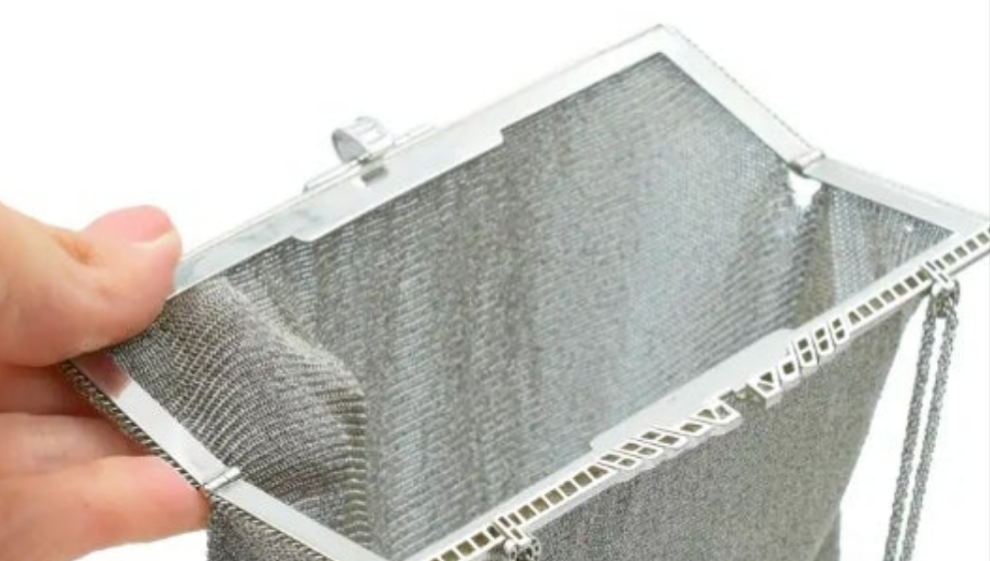 Platinum and Diamond Evening Purse 334 grams of platinum