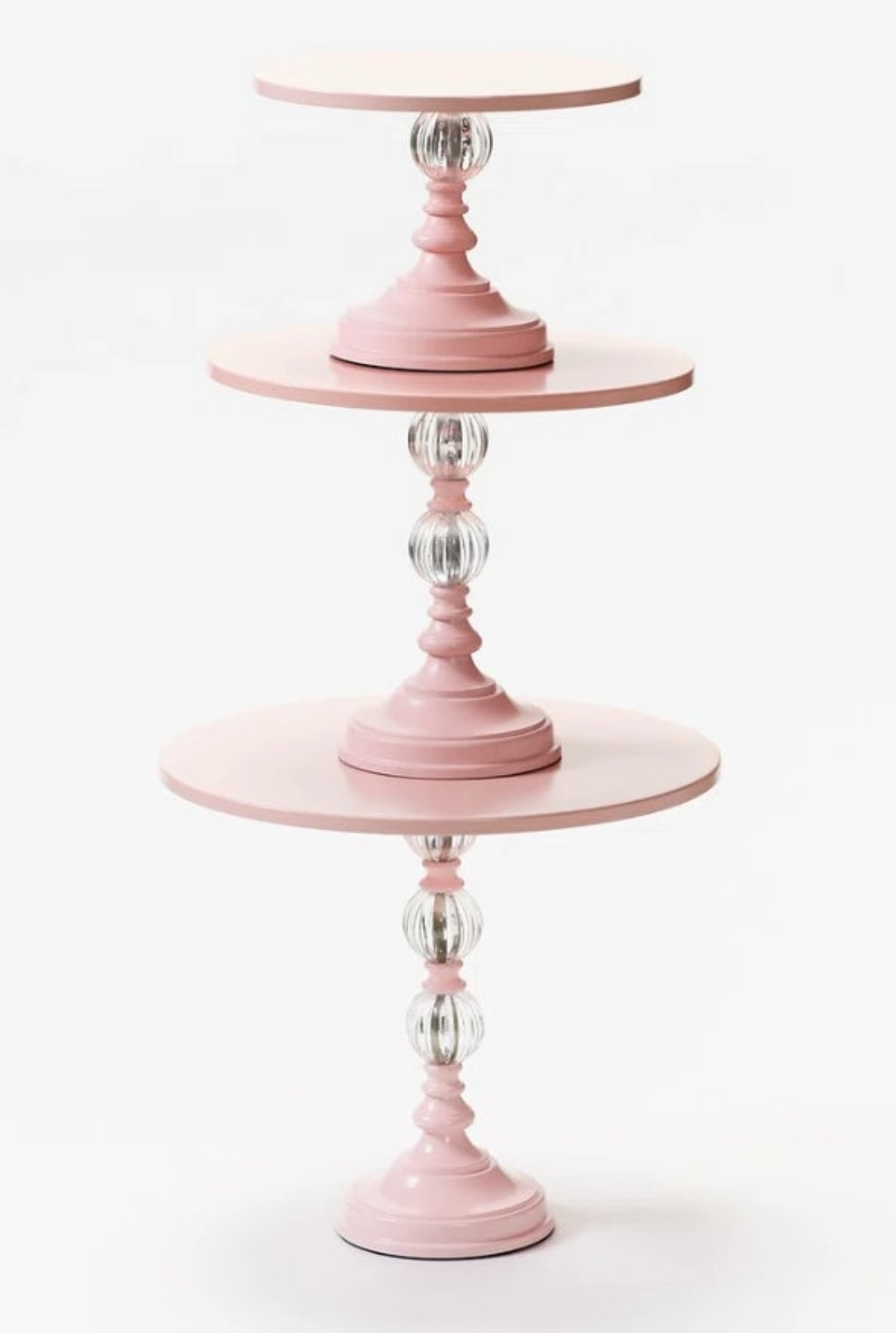 3 piece Cake Stand Set Aluminum
