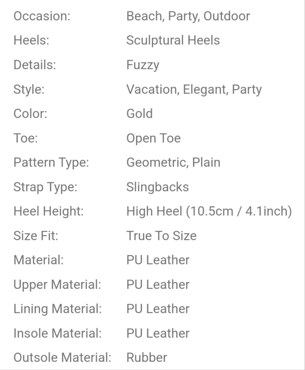 Money High Heels Thin Heel Sexy Strap Elegant Square Toe Popular Gold $ Shoes