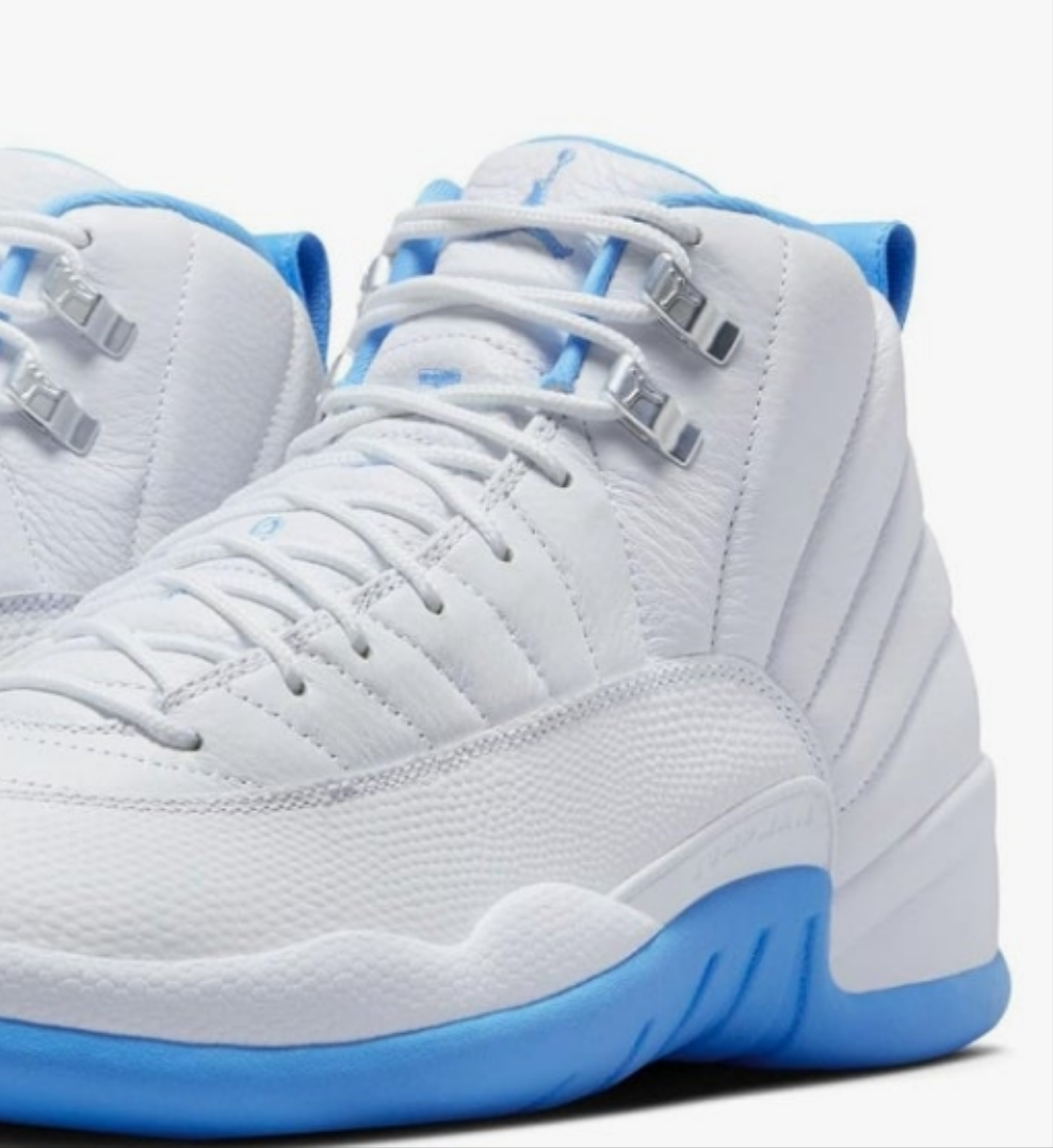 Jordan 12 Retro 'Melo' University Blue/White (CT8013 112)