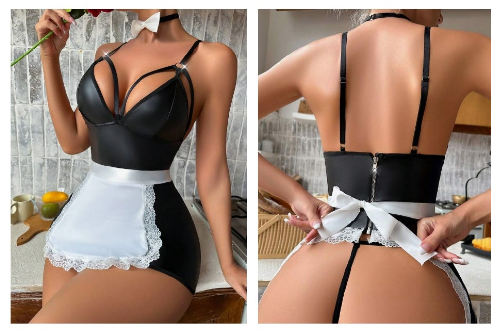 Sexy Lingerie set choose by number beside outfit