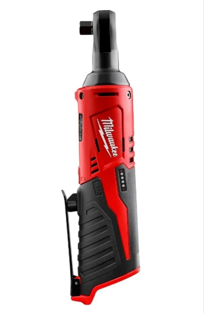 Milwaukee 2457-20 M12 Cordless 3/8" Sub-Compact 35 ft-Lbs 250 RPM Ratchet w/ Variable Speed Trigger