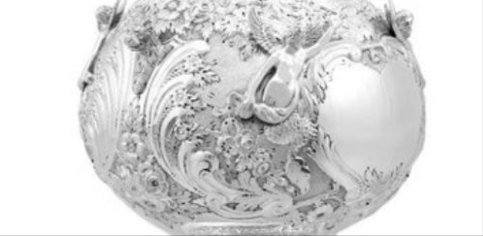 Stunning 925 Victorian Sterling Silver Jug in The Armada Style