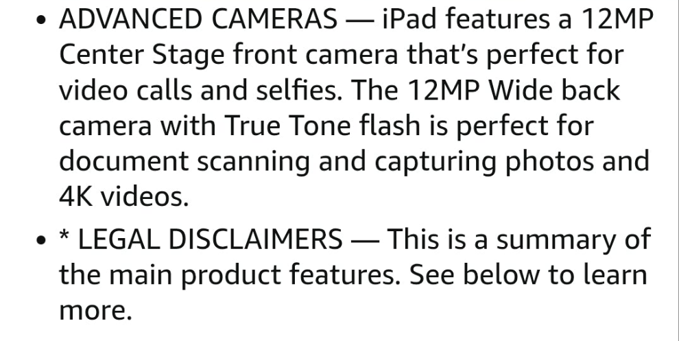 Apple iPad 11-inch: A16 chip, 11-inch Model, Liquid Retina Display, 128GB, Wi-Fi 6, 12MP Front/12MP Back Camera, Touch ID, All-Day Battery Life —