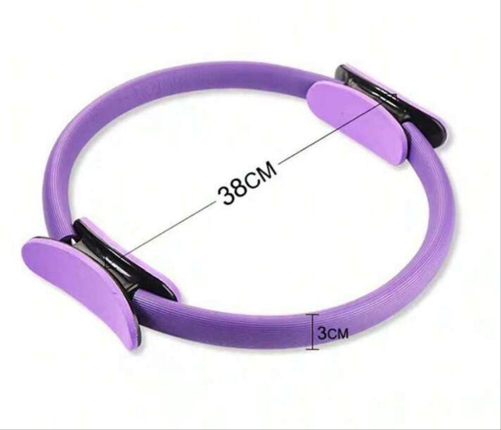 Pilates Circle Yoga Fitness Exercise Leg Beauty Magic Circle Crescent Handle Thin Waist Circle Multi Functional Leg Clamp Circle material tpa