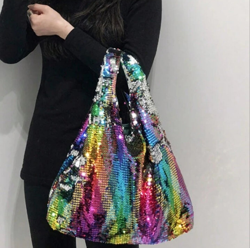 COCOMONEY Hey Queen Rainbow Bag