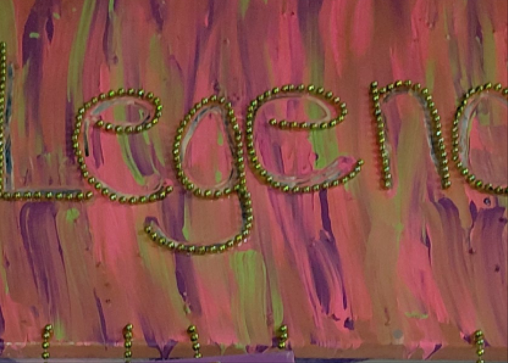COCOMONEY ART Legend 1 OF 1 CUSTOM PIECE BY COCOMONEY painting on canvas