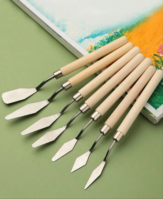 3pcs Wooden Handle Random Carving Tools stainless steel