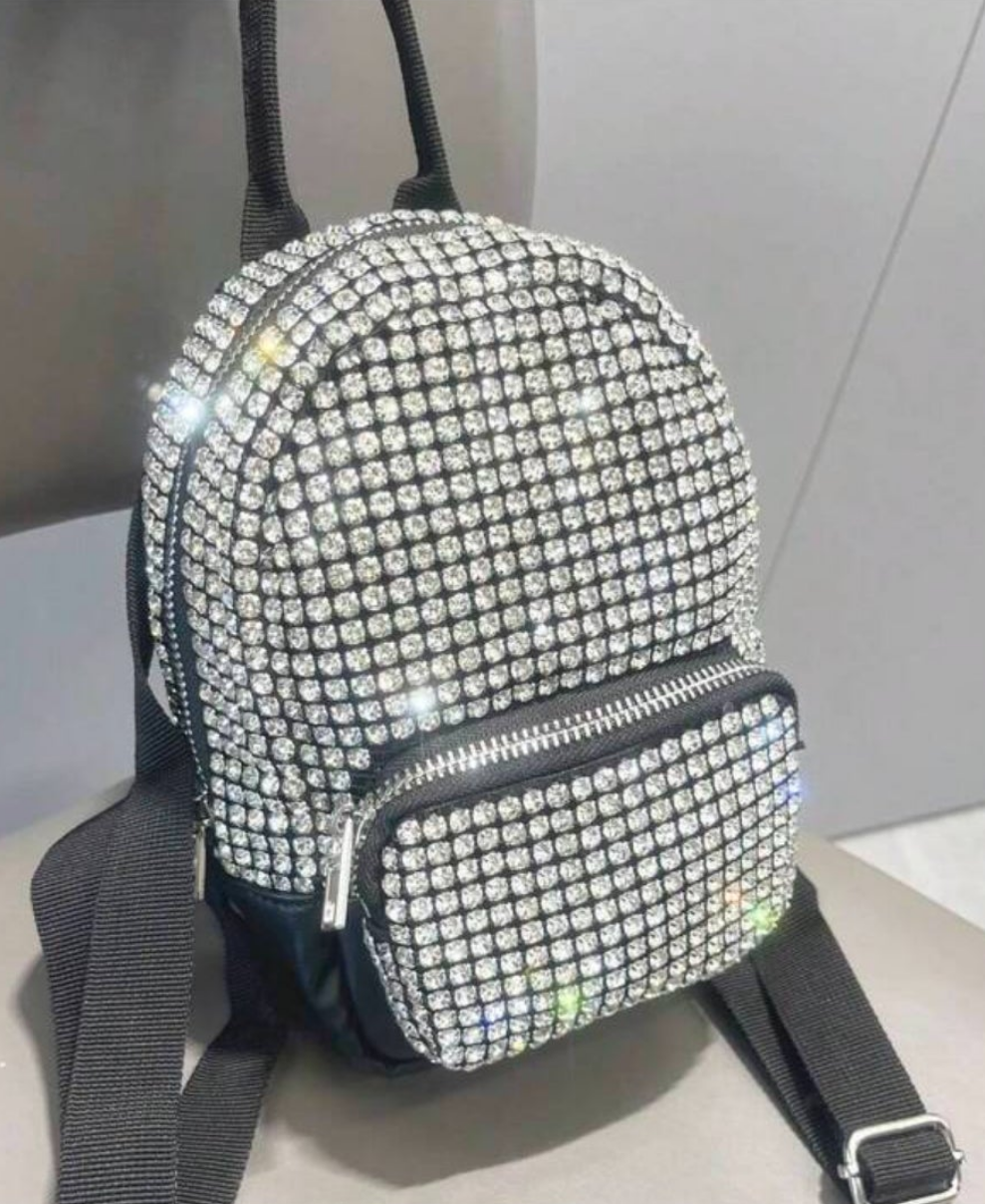 COCOMONEY Rhinestone Baddie minni