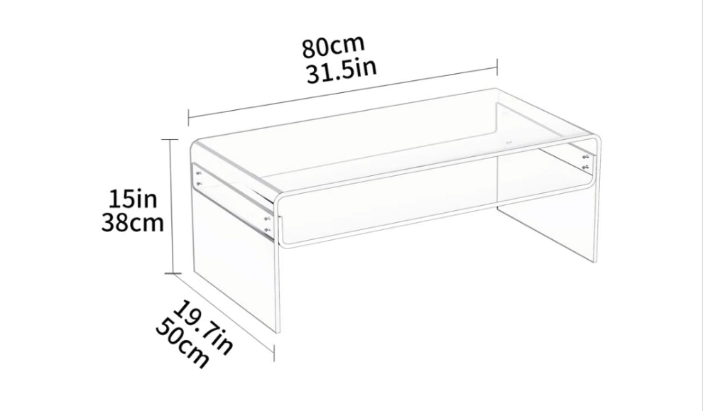 Acrylic Coffee Table