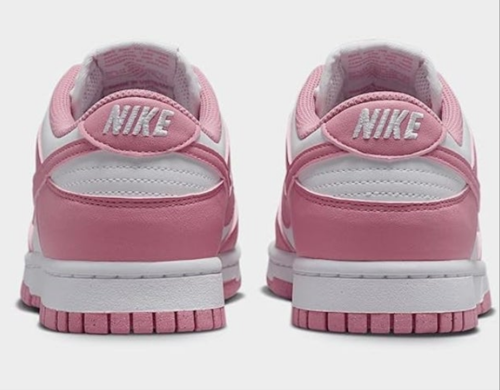 Nike Dunk Low Next Nature Women's Shoes (DD1873-112, White/Elemental Pink)