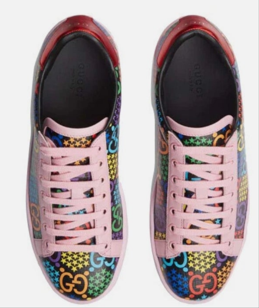 Gucci Psychadelic Ace
Pink (Women's) Pink/Red/Multi-Color