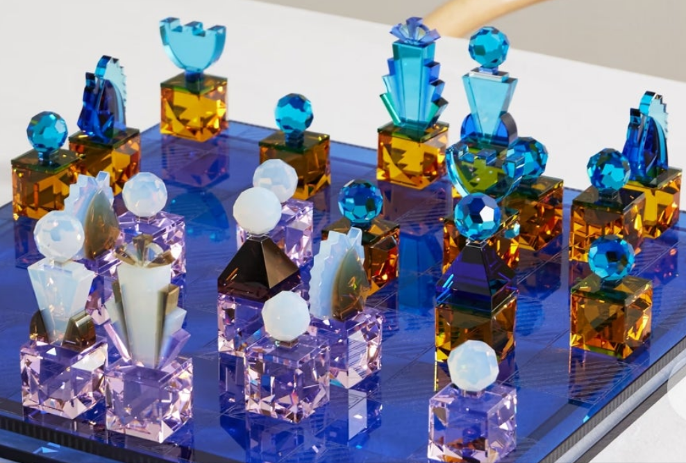 Crystal Reflections Copenhagen
Crystal Chess Set