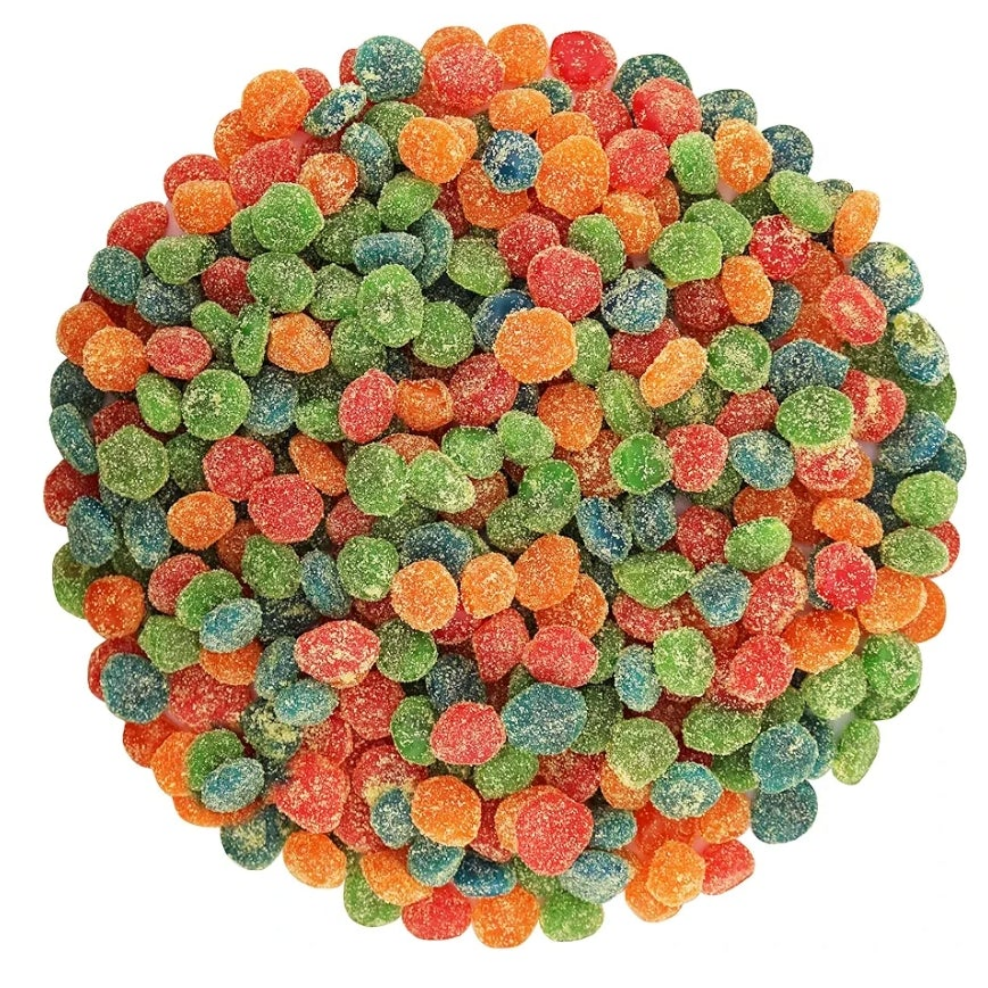 Extra Sour Candy, Super Tangy Candy Bites, Irresistible Extra Sour Gummy Candy (8 Ounce