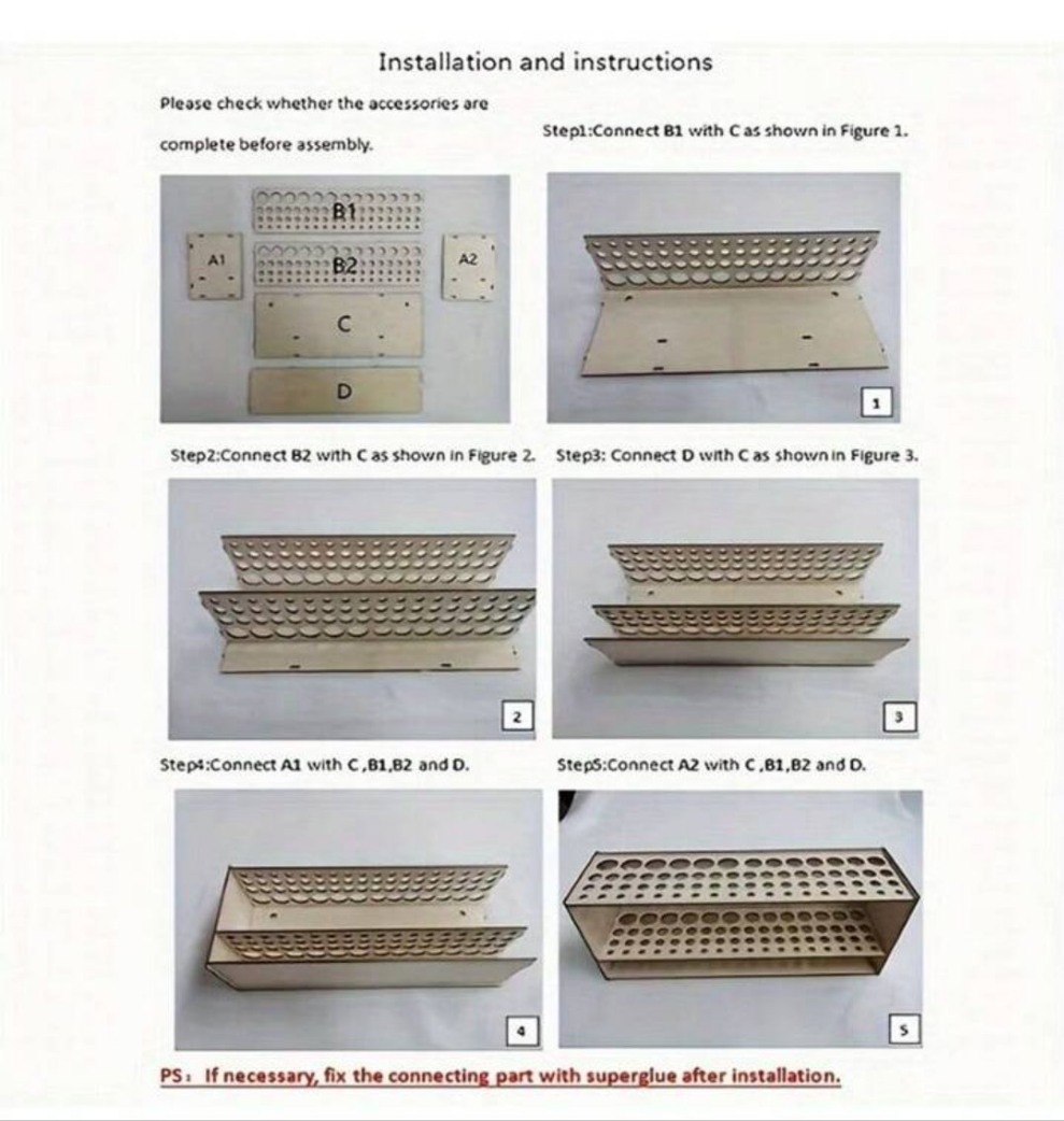 67-Slot Premium Wooden Brush Holder - Durable Artist Desk Organizer, Pencil & Paint Brushes Storage, Elegant Art & Craft Supplies Organizer