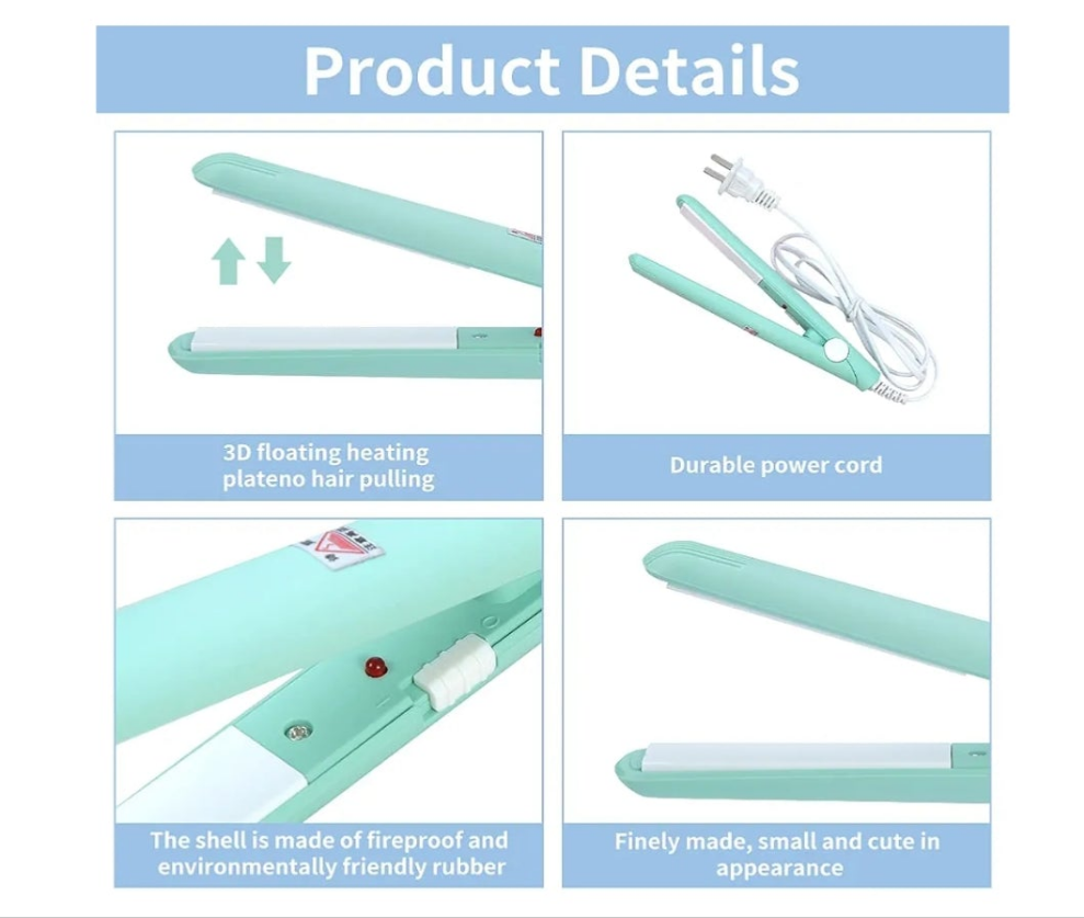 Hair straightener mini