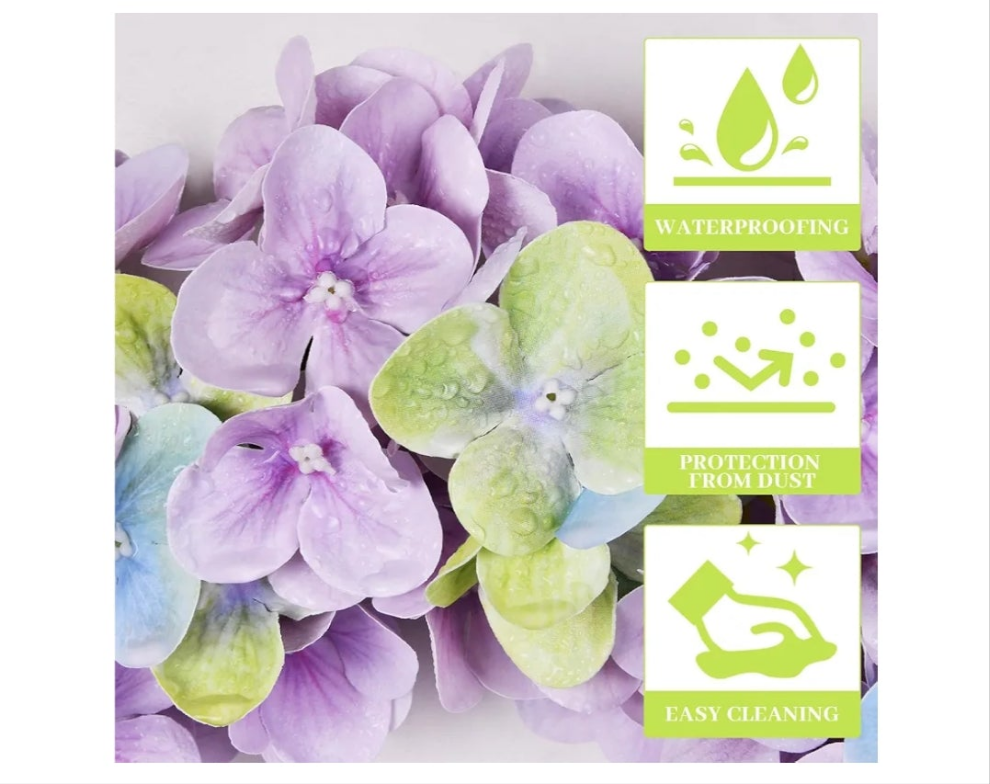Premium Texture Pink Hydrangea Wreath 16in Spring Wreath Summer Wreath, Valentines Wreaths for Front Door with Natural Grapevine, Artificial Hydrangea Wreath 1 wreath