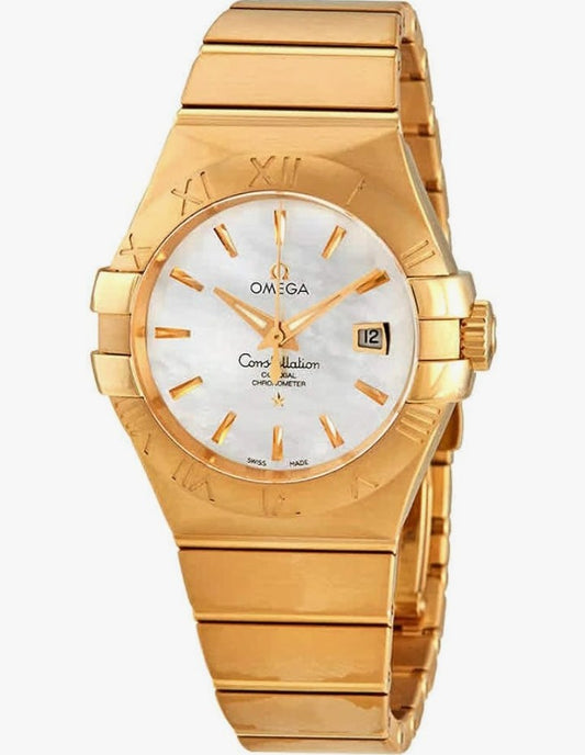 Omega
Omega Constellation Automatic 18kt Yellow Gold Ladies Watch 123.50.31.20.05.002
