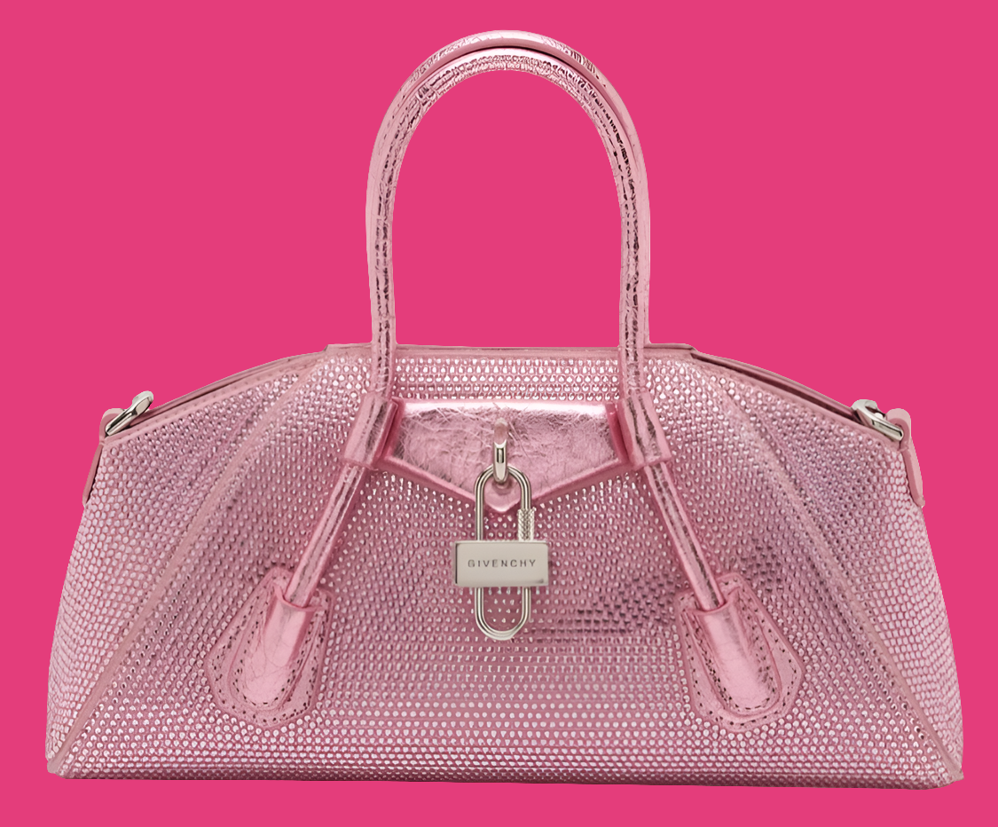 Givenchy
Antigona Stretch Mini Top Handle in Satin Strass