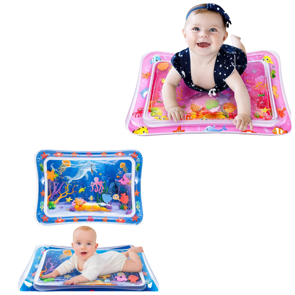 Tummy Time Water Mat for Baby Girl Baby Girl Toys for 3 to 12 Months Great Baby Girl Gifts Promote Baby Girl Sensory Development