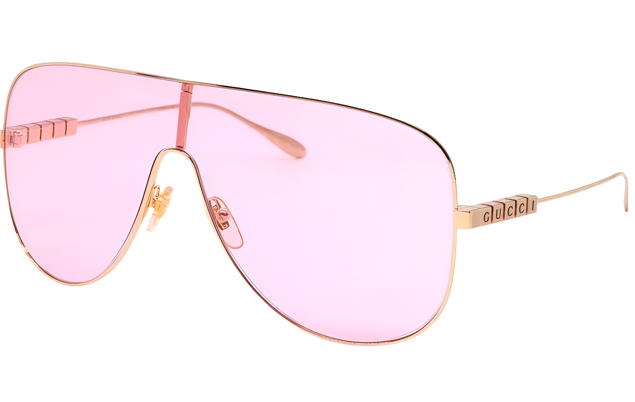 Gucci Shield Sunglasses
Gold Pink (GG1436S-004-99)