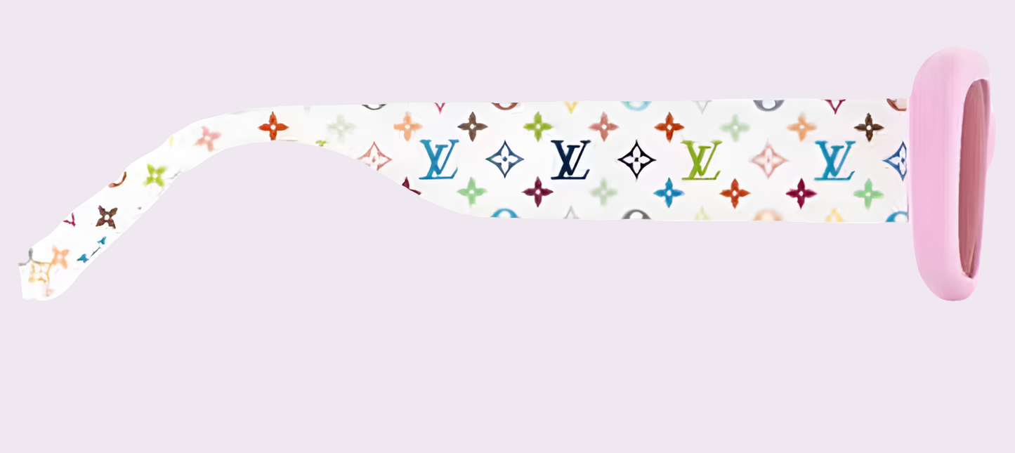 Louis Vuitton x Takashi Murakami Multigram Cat Eye Sunglasses
Pink