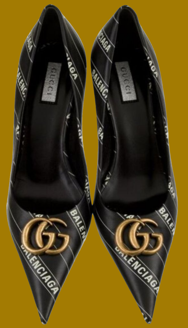 Gucci x Balenciaga The Hacker Project Knife Pump
Black (Women's)