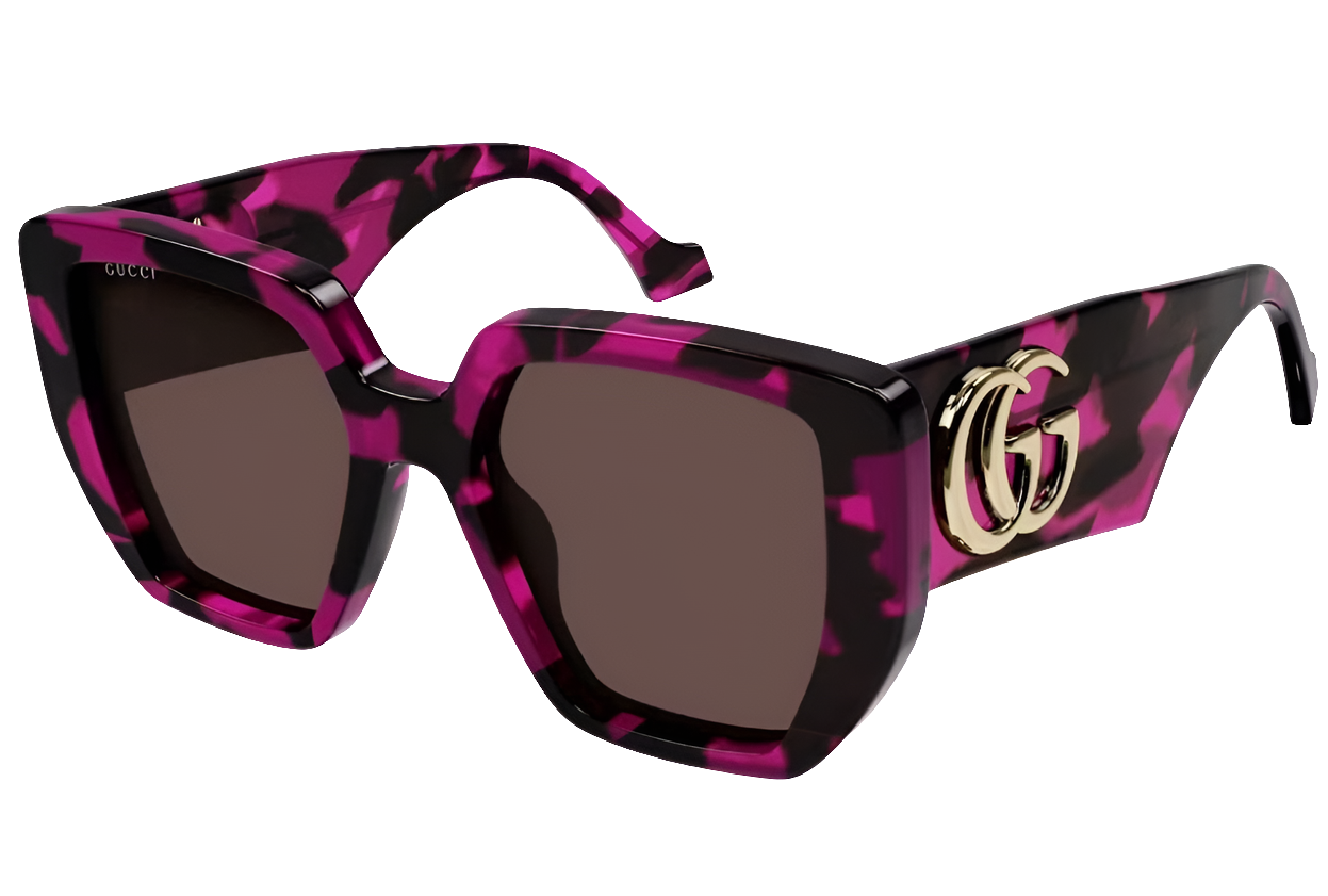 Gucci Square Sunglasses
Pink Tortise (GG0956S-008-FR)