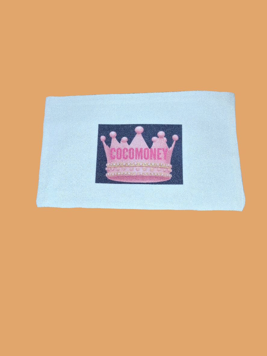 COCOMONEY MAKEUP AND COSMETIC BAG 8.66in×6.29in