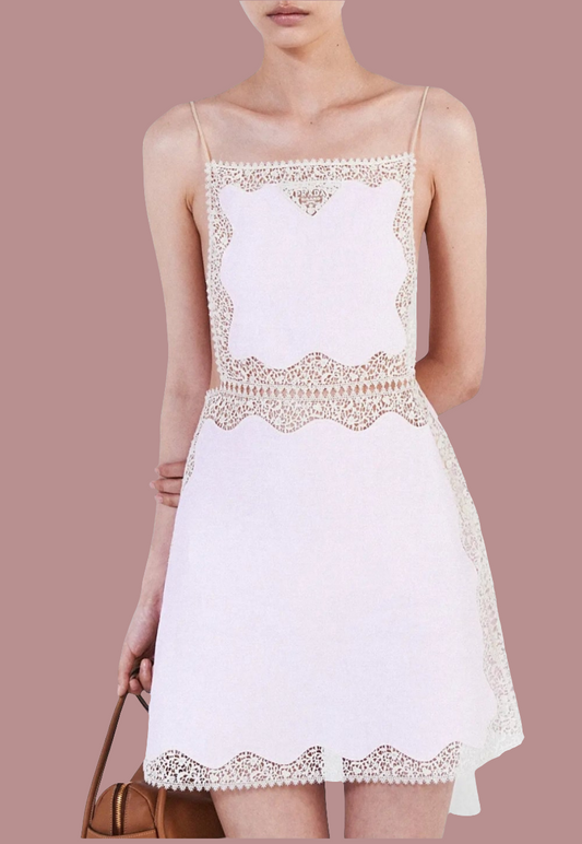 Prada Pink
All Mini
Prada
Linen Mini-Dress